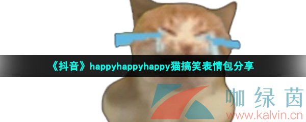 《抖音》happyhappyhappy猫搞笑表情包分享