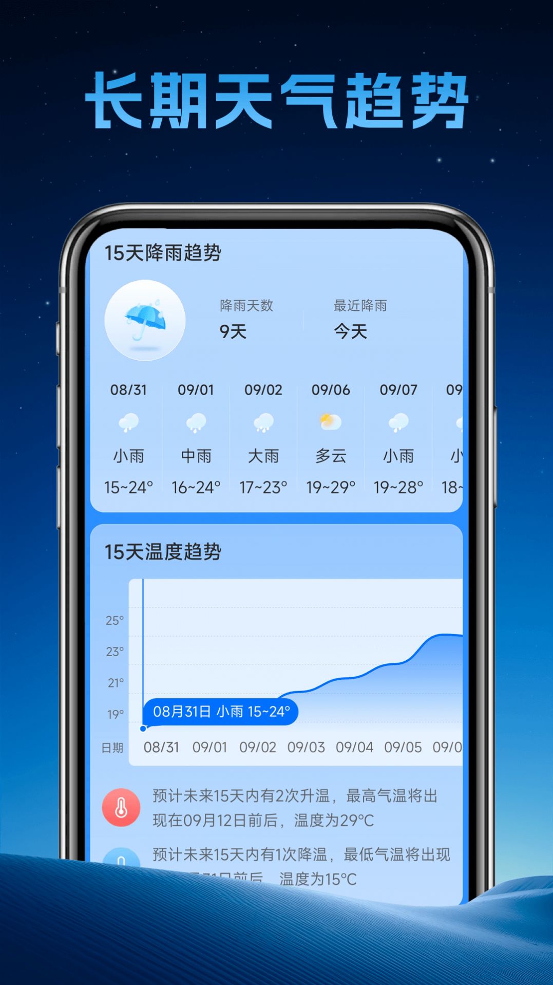 长安天气手机软件app截图